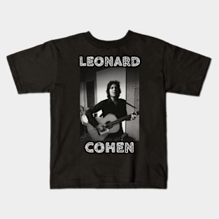 Leonard Cohen Kids T-Shirt